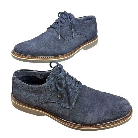 Martinelli 1973 Watford Navy Blue Suede Derby - Picture 1 of 11